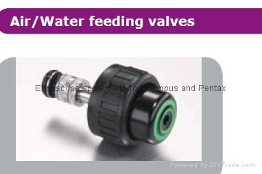 Pentax endoscope air/water valves