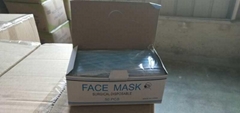 FACE MASK SURGICAL DISPOSABLE Blue