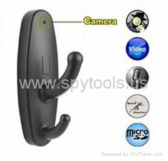 Clothes Hook Style HD Spy Camera with Motion Detector