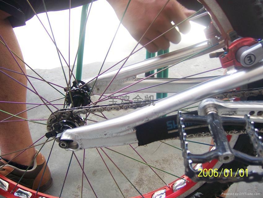 Titanium alloy spokes 5