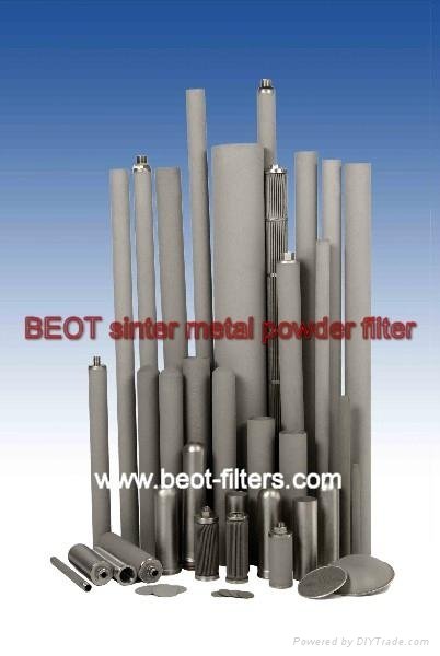 BEOT®-sintered metal powder filter