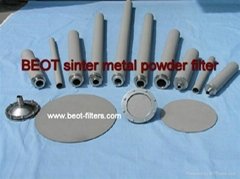 BEOT®-porous metal filter element