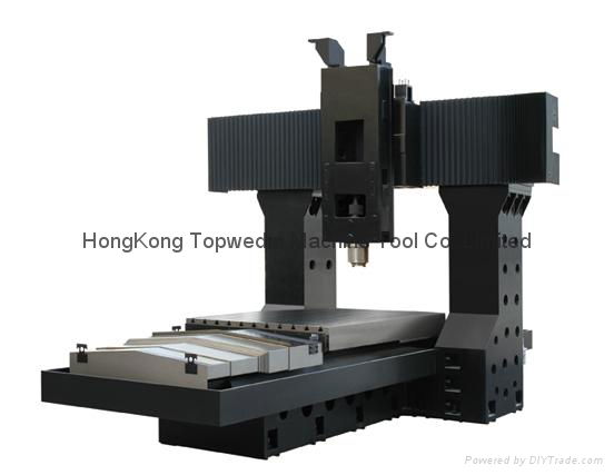 Double column bridge type CNC vertical machining center LM1300 2