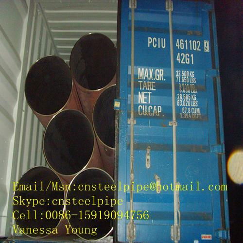 Thailand API 5L Black Steel Pipe 4