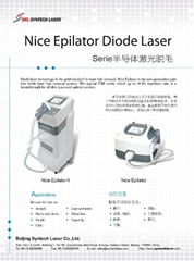 Hair removal diode laser 