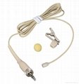 L320 skin color Lapel microphone in D1 plug (100PCS/ lot ) free shipping