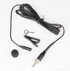 ME2 Lapel Microphone Black Color in D1 plug 100PCS , free shipping