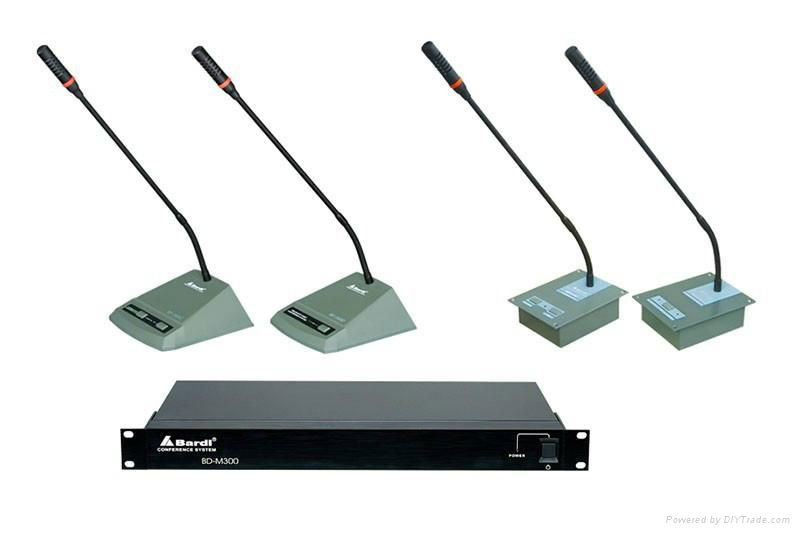 Conference microphone system BD-300M/C/D ( 1 control, 1 Chair, 20units)