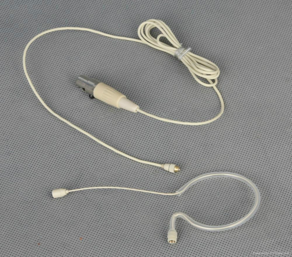D-13S Detachable line Single ear-hook microphone in E5 plug free shipping 3