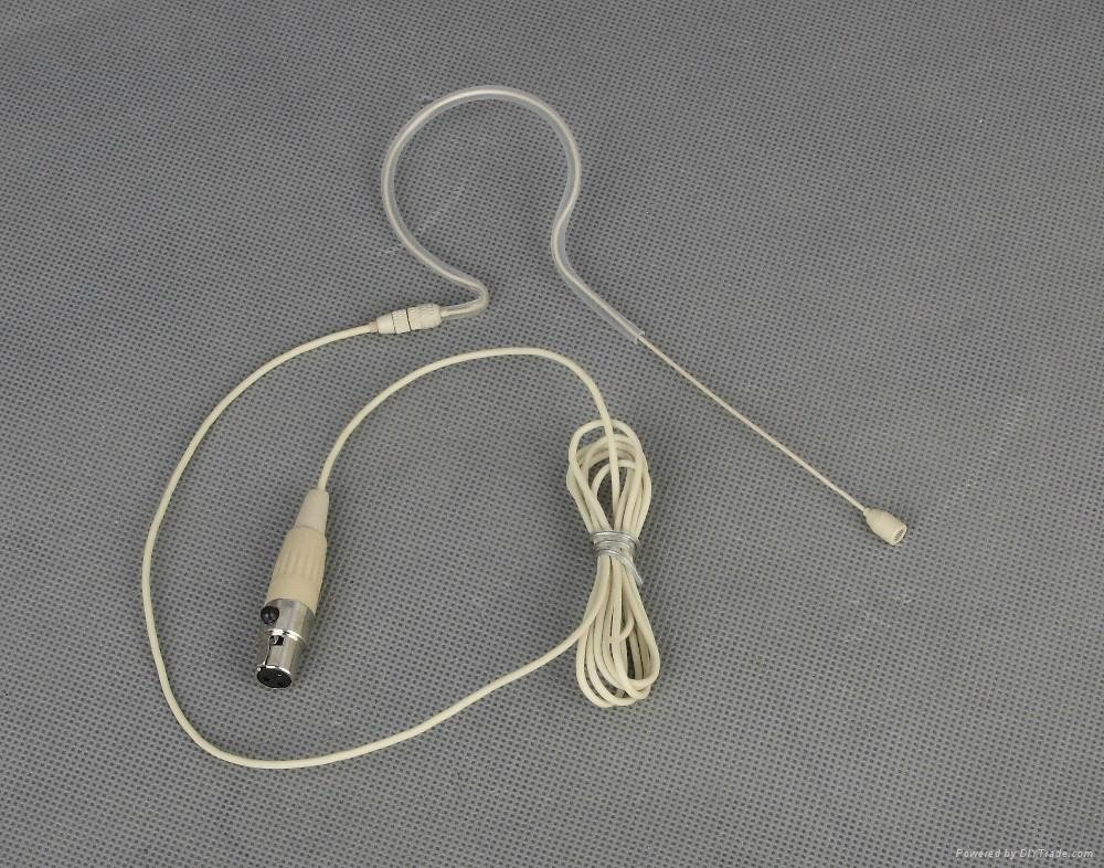 D-13S Detachable line Single ear-hook microphone in E5 plug free shipping 4