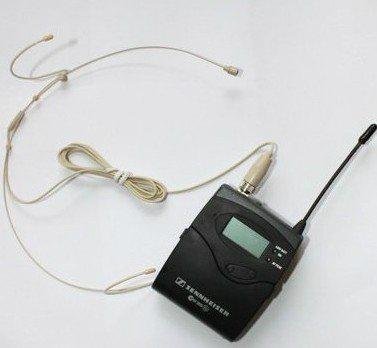 21S Skin color Headset Microphone in E2 plug (100PCS/ lot ) free shipping 2