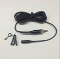 ME2 Lapel Microphone Black Color in D1 plug 100PCS , free shipping 3