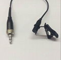 ME2 Lapel Microphone Black Color in D1 plug 100PCS , free shipping