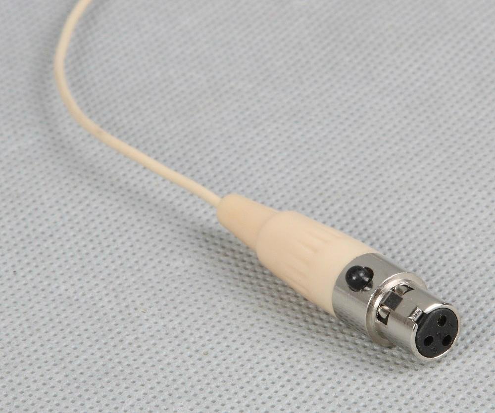 13S Skin color Single ear-hook microphone in E2 plug (50 PCS) free shipping 3