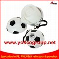 Keychain Ball Poncho with custom logo printing for promotion 1