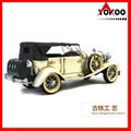 Antique Metal Car Model for Shop