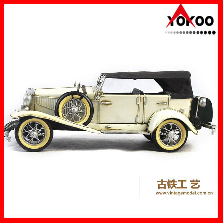 Antique Metal Car Model for Shop Decoration 5