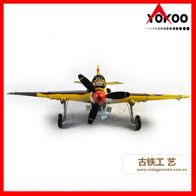 Handmade Metal Airplane Model for home decoration 6