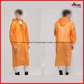 Cheap PEVA long disposable raincoat with sleeves for promotion 9