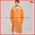 Cheap PEVA long disposable raincoat with sleeves for promotion 12