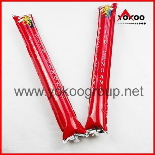 0.06mm PE inflatable thunder sticks for promotion 4