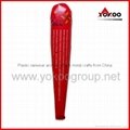 0.06mm PE inflatable thunder sticks for promotion 10