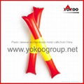 0.06mm PE inflatable thunder sticks for promotion 16