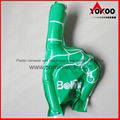 PE Inflatable Customized Cheering Hands for Promotion 4