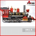 Handmade antique metal train model for collection 1