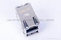 0821-1X1T-36-F RJ45 Connector With USB connettori usb