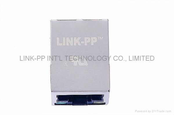 J1011F01PNL 1X1 Port RJ45 Modular Jack With LED