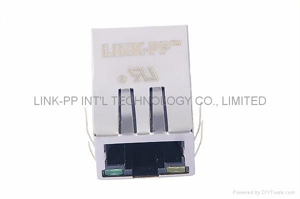 203318 1X1 Port RJ45 Female Jack With Transformer