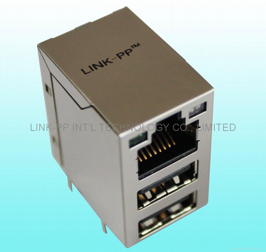 RJLUG-032TA1 conector usb rj45 buchse for Embedded System