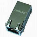 0826-1X1T-GH-F Gigabit 1X1 Port RJ45 Female Socket