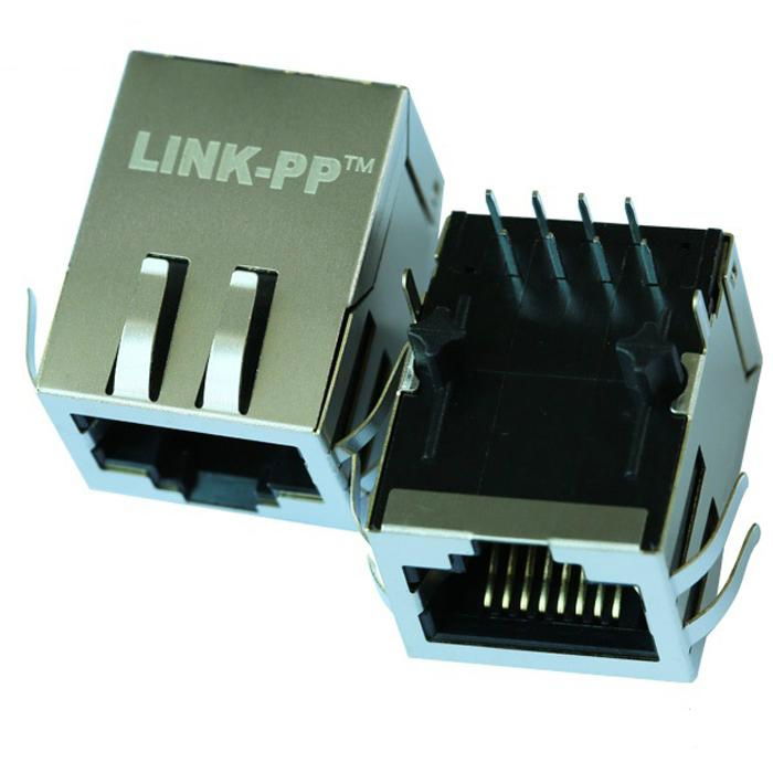 6605432-2 10/100 Base-t 1X1 Port RJ45 Female Socket With PoE