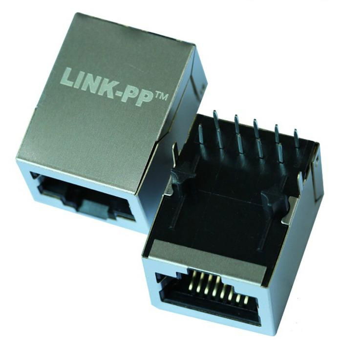 SI-61007-F 1000 Base-T RJ45 Modular Jack With Integrated Magnetics