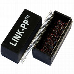 PM48-2064K PM48-2030K 10/100Base-T Dual port Low Profile Magnetics