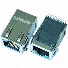 J0C-0006NL 10/100Base-TX Single Port SMT RJ45 Connector