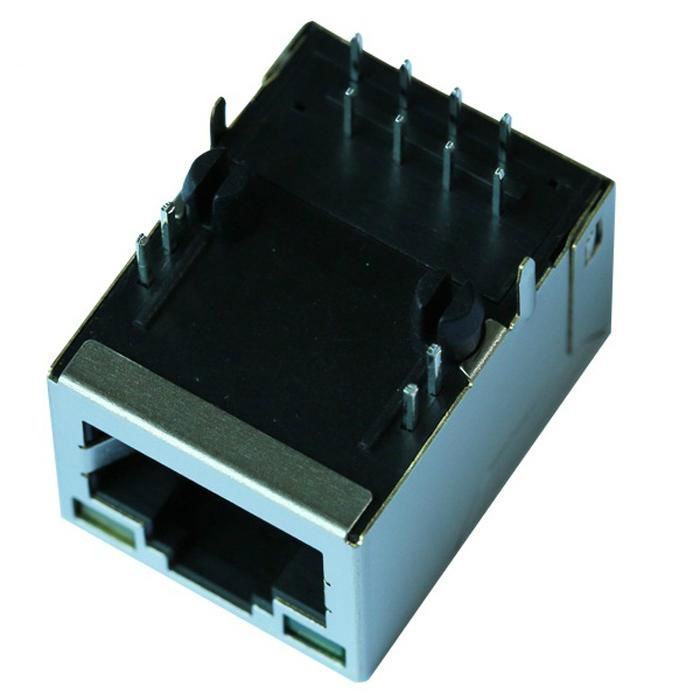 1840730-1 10/100 Base-t 1 Port RJ45 Modular Plug With Shielded