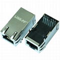 0816-1X1T-M1-F Long body 1000 Base-T RJ45 Female Jack