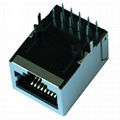 HR901130A 1000 Base-t Single Port RJ45 Jack Module With Shielded