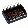 S558-5999-P3-F SMD Single Port, 1000 BASE-T Ethernet Transformer Modules