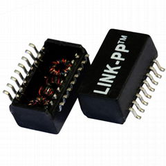 H1117NL Single Port, 10/100 BASE-T Ethernet Transformer Modules, SMD