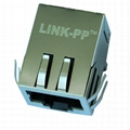 13F-61ND2NL 10/100 BASE-T Single Port RJ45 Connectors For PCB Board