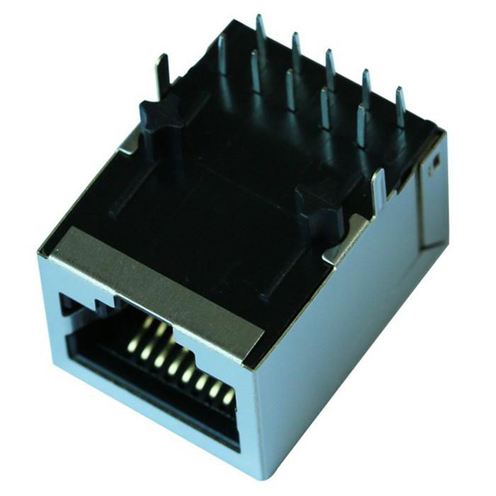 48F-01NW2NL 1000 Base-T Single Port RJ45 Male to Female Connector 