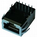 48F-09AHANDXNL | RJ45 Connector with 1000Base-T Integrated Magnetics Without Led 5