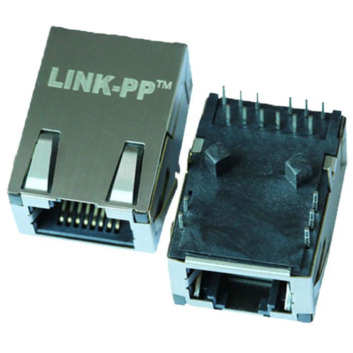 1840745-5 1 Port Through Hole RJ45 Jacks With Magnetics