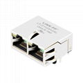 RT2-14FB4K1A 10/100 Base-T 1X2 Port RJ45 Magjack Connector