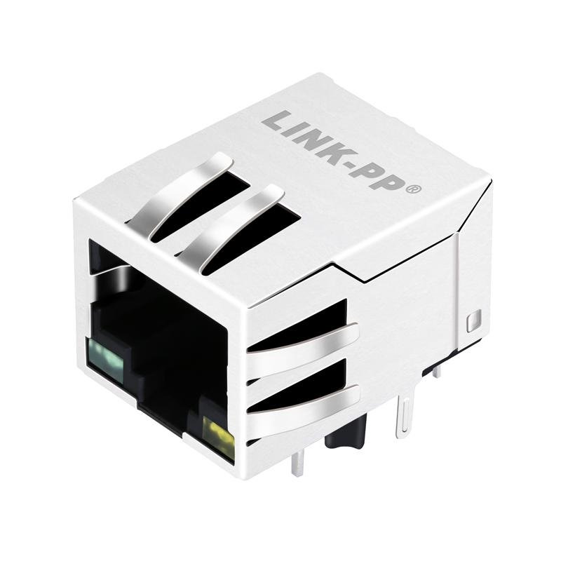 SI-60107-F | 10/100 Base-T MagJack Integrated RJ45 Connector Modules