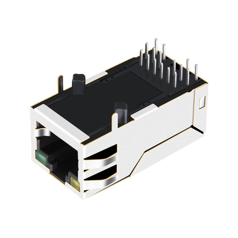 XFGIG12-CTLxu1-4 | Single Port PCB RJ45 RJ45 Modular Socket 3